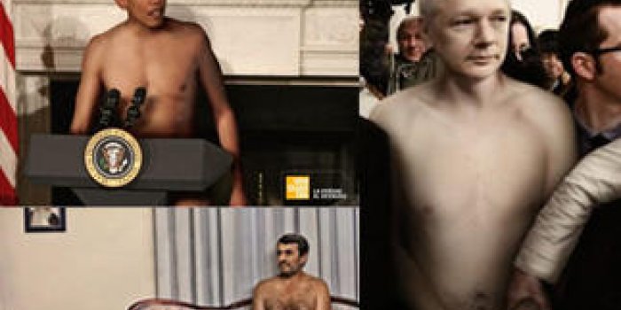 Obama pose nu pour un journal espagnol