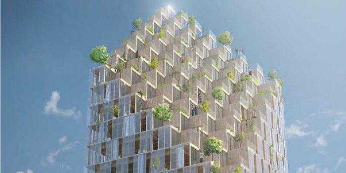 En images : le premier gratte-ciel en bois pr&eacute;vu pour 2023 