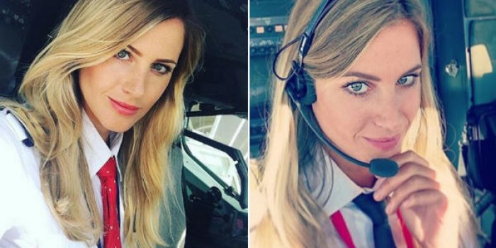 Sara Johansson, la pilote de l'air qui fait craquer Instagram