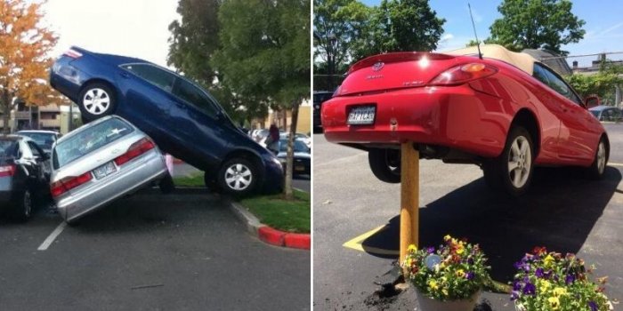 Photos : les pires tentatives de stationnement du monde !