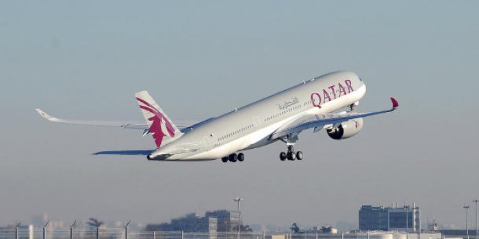 En images : &agrave; la d&eacute;couverte du premier Airbus A350 de Qatar Airways