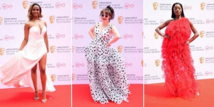 PHOTOS. BAFTA TV 2021 : d&eacute;couvrez les tenues de stars les plus sexy sur le tapis rouge