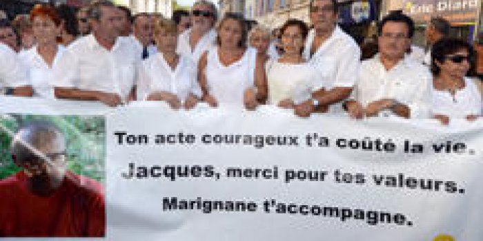 Marignane : hommage à "Jacques le héros", le retraité tué dans un braquage