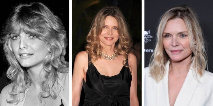 Photos : d&eacute;couvrez la m&eacute;tamorphose physique de Michelle Pfeiffer, actrice phare de Scarface 