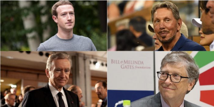 Top 10 des personnes les plus riches au monde en ce d&eacute;but d'ann&eacute;e 2019