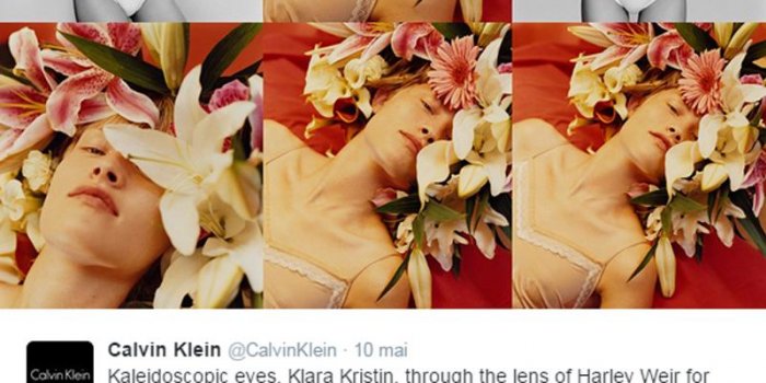 EN IMAGES La sulfureuse campagne de Calvin Klein qui fait pol&eacute;mique 