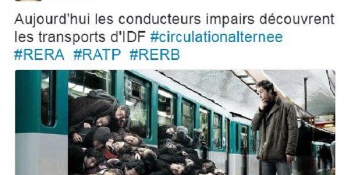 Circulation altern&eacute;e, SNCF, RATP... : les internautes se sont bien amus&eacute;s sur Twitter !