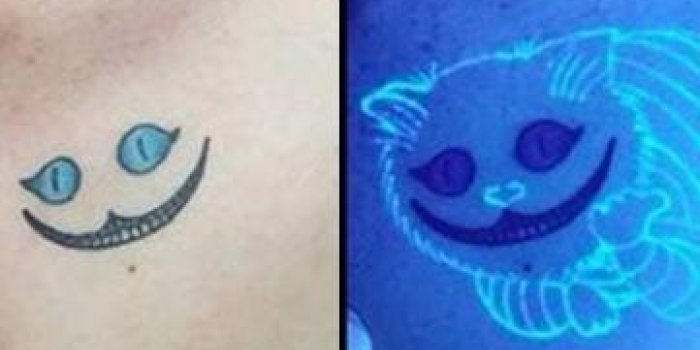 EN IMAGES Ces tatouages qui brillent dans le noir vont vous bluffer !