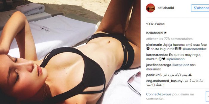 Bella Hadid : ses photos de vacances ultra sexy