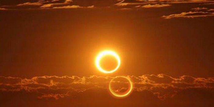PHOTOS Les images rares d'une &eacute;clipse annulaire de soleil