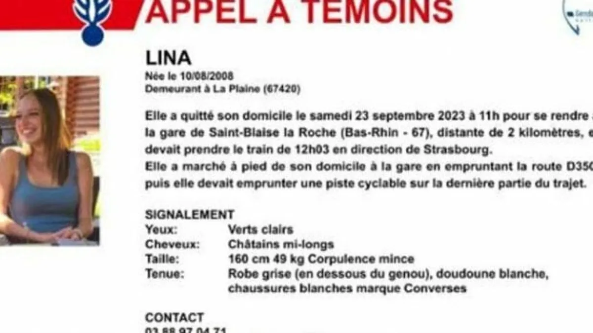 Affaire Lina : de terribles révélations sur les heures suivant son enlèvement