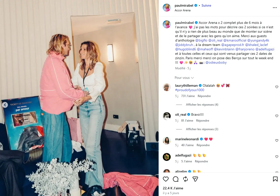 Instagram Paul Mirabel