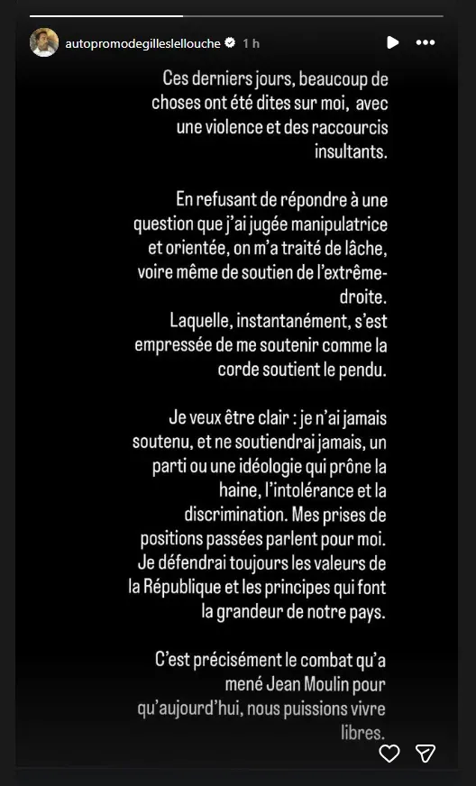 Instagram Gilles Lellouche