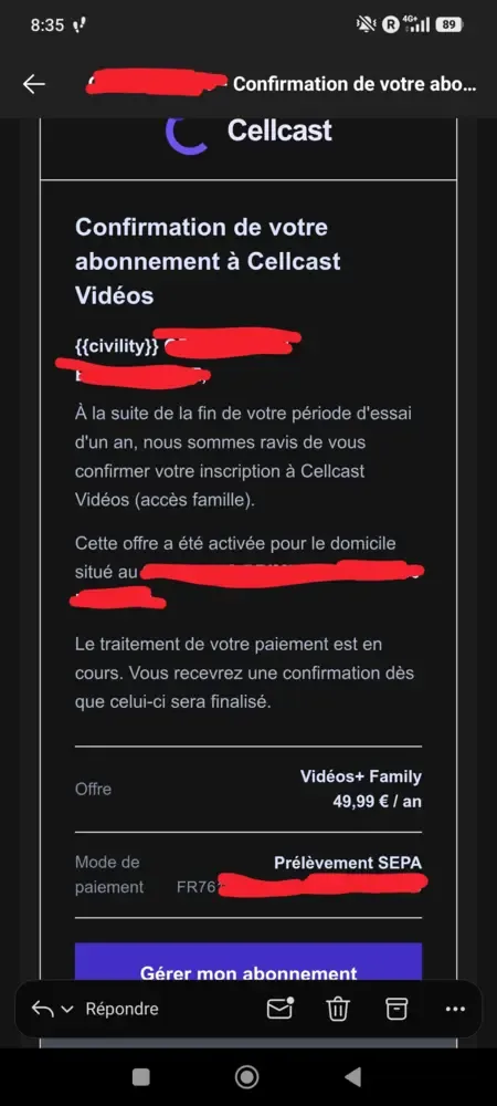 Phishing Cellcast