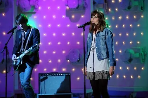 no tabloids emmanuelle seigner during the taping of 'vivement dimanche' in paris, france on march 17, 2010 photo by mehdi taamallah abacapresscom