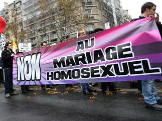 france homosexualité mariage droits démo