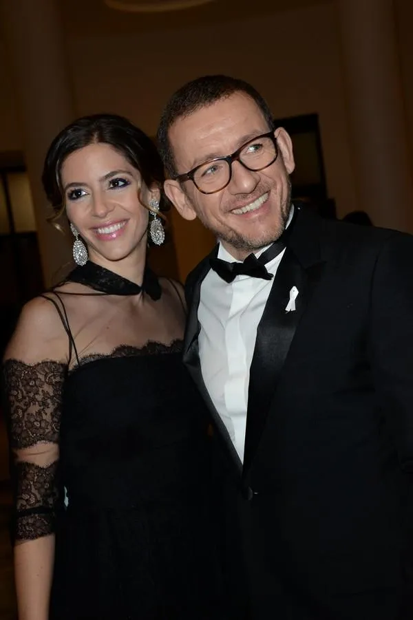 dany boon and wife yael during the 43rd annual cesar film awards ceremony held at the salle pleyel in paris, france on march 2nd, 2018 photo by berzane-marechal-wyters abacapresscom