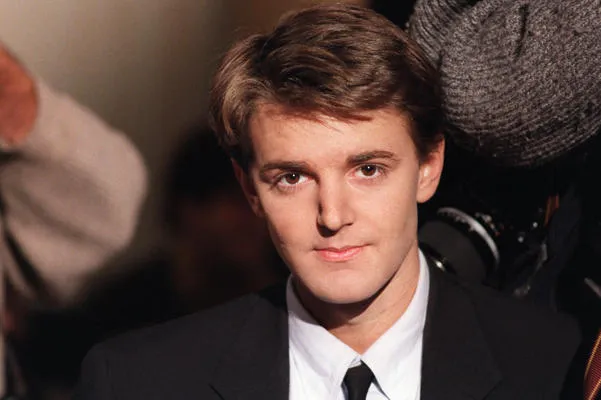 photo prise 06 mars 1987 de françois baroin, pendant l'émission apostrophe de bernard pivot   afp photo   georges bendrihem