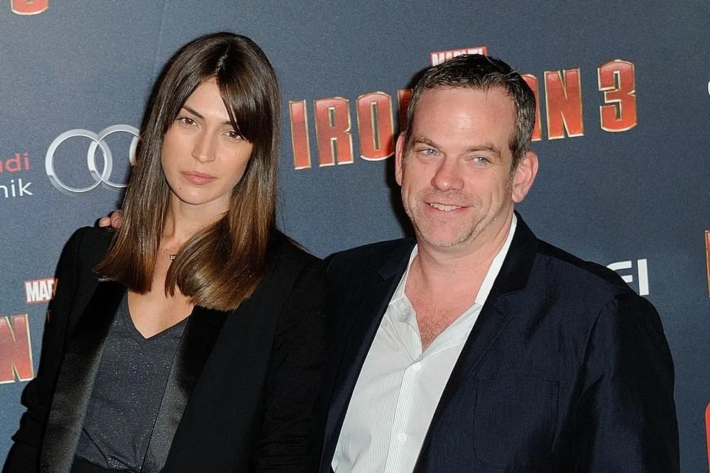 canadian singer garou with his girlfriend model and fellow countrywoman stephanie fournier attending the premiere of 'iron man 3' at le grand rex theater in paris, france on april 14, 2013 photo by nicolas briquet abacapresscom