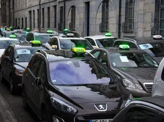 grève des taxis en france