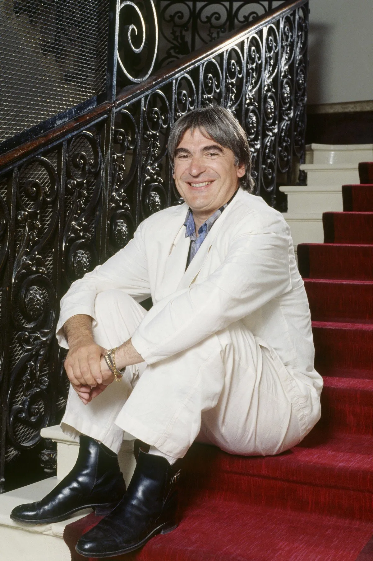 file photo taken in 1989 of french singer serge lama in sete, south of france photo by pascal baril abacapresscom , 488529 001 sete france