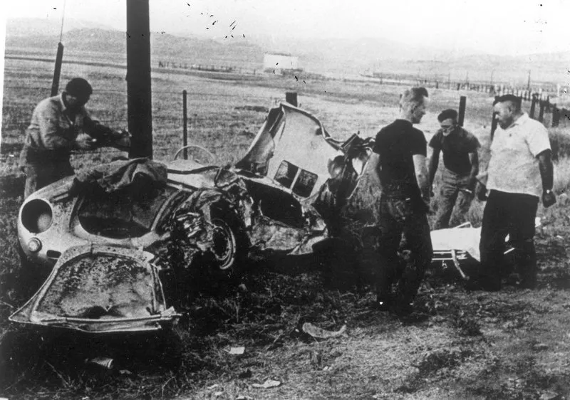 james dean crash