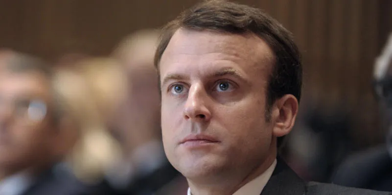 le ministre de l'economie français, emmanuel macron, écoute avant l'ouverture de la 7ème conférence annuelle des entrepreneurs au ministère de l'economie à paris le 17 novembre 2014 afp photo eric piermont