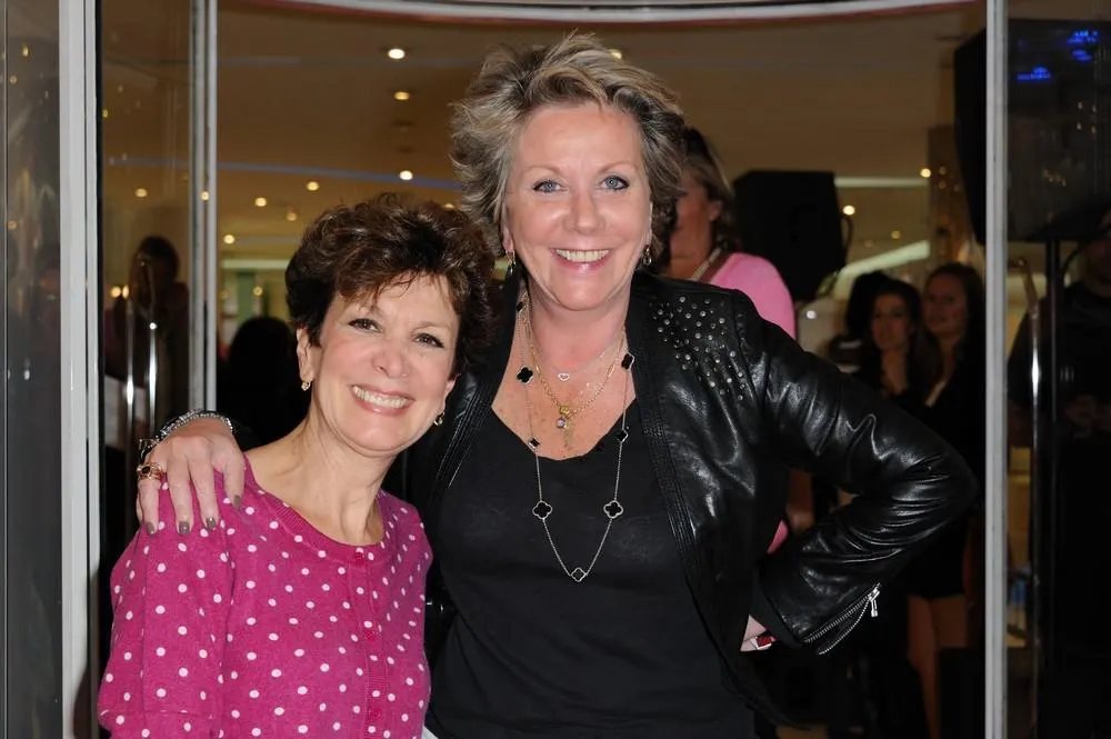 francoise laborde , catherine laborde attending the vogue fashion night held at the courreges store in paris, france, on september 8, 2011 photo by alban wyters abacapresscom