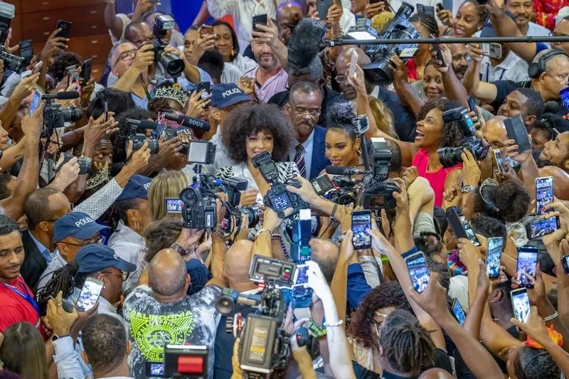 miss france 2020 returns to homeland in guadeloupe