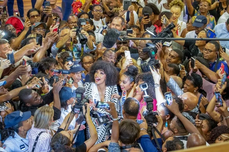 miss france 2020 returns to homeland in guadeloupe