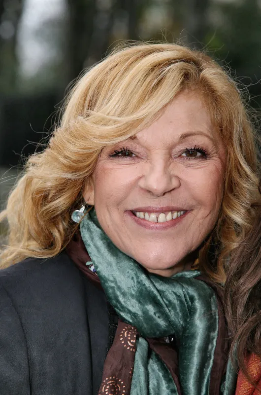 exclusive singer nicoletta arrives at the pavillon gabriel to attend the taping of michel drucker's talk show 'vivement dimanche' in paris, france on march 28, 2007 photo by denis guignebourg abacapresscom