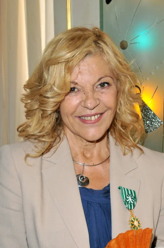 nicoletta is awarded the order of arts and letters by french minister of culture frederic mitterrand at ministry of culture in paris, france on july 1, 2010 photo by nicolas briquet abacapresscom , 236679 005 paris france