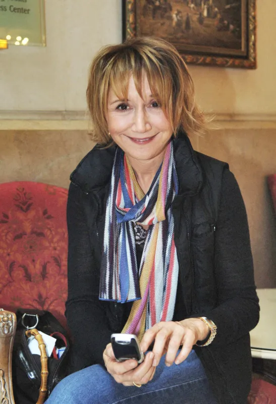 actress marie-anne chazel attends a lunch organised by the paris film festival at the mariott hotel in paris on 9 march 2005 photo by ammar abd rabbo abaca