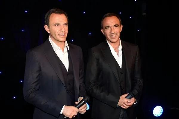 nikos aliagas unveils his wax figure at the musee grevin in paris, france, on december 08, 2016 photo by alban wyters abacapresscom <motcle99> statuette statue statue de cire statue wax statue < motcle99> , 574306 002 paris france