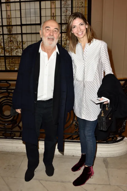 patricia campi, gerard jugnot attending the jean paul gaultier couture spring summer 2018 collection show as part of paris fashion week on january 24, 2018 in paris, france photo by alban wyters abacapresscom , 623035 006 paris france