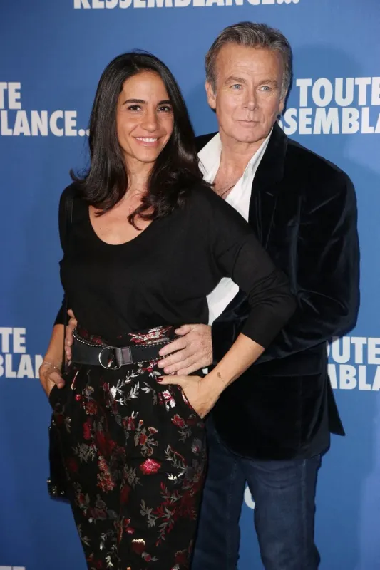 franck dubosc et sa femme daniele lors de la premiere de toute ressemblance, a l'ugc les halles a paris, france le 25 novembre 2019 photo by jerome domine abacapresscom , 710552 118 paris france