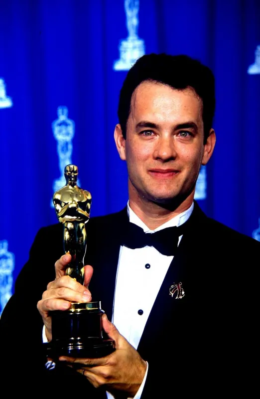 1994 tom hanks at the 66th academy awards held at the dorothy chandler pavilion he won the oscar for philadelphia
