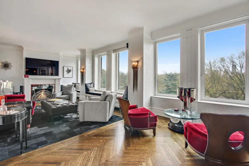 antonio banderas is selling his elegant central park west apartment - nyc