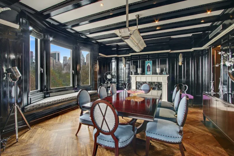 antonio banderas is selling his elegant central park west apartment - nyc