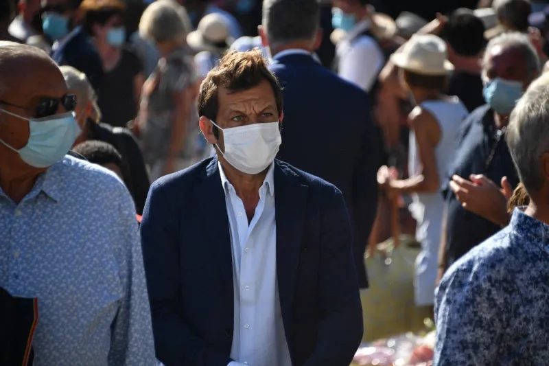 funeral of belgian singer annie cordy in cannes - southern france