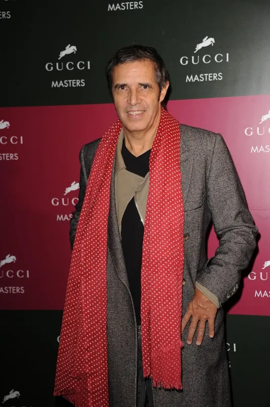 julien clerc attends the gucci masters international jumping competition, in villepinte, north of paris, france on december 4, 2011 photo by giancarlo gorassini abacapresscom