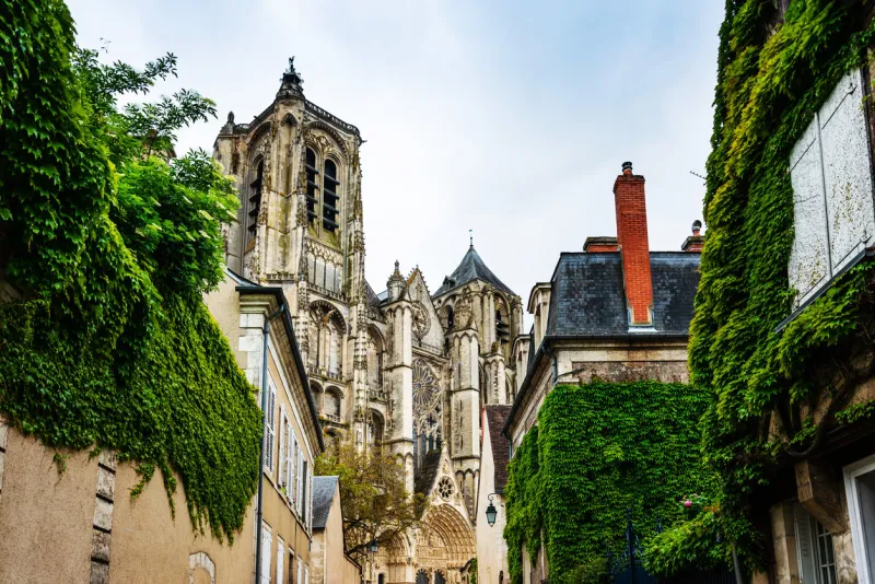 bourges cathedral in bourges, france