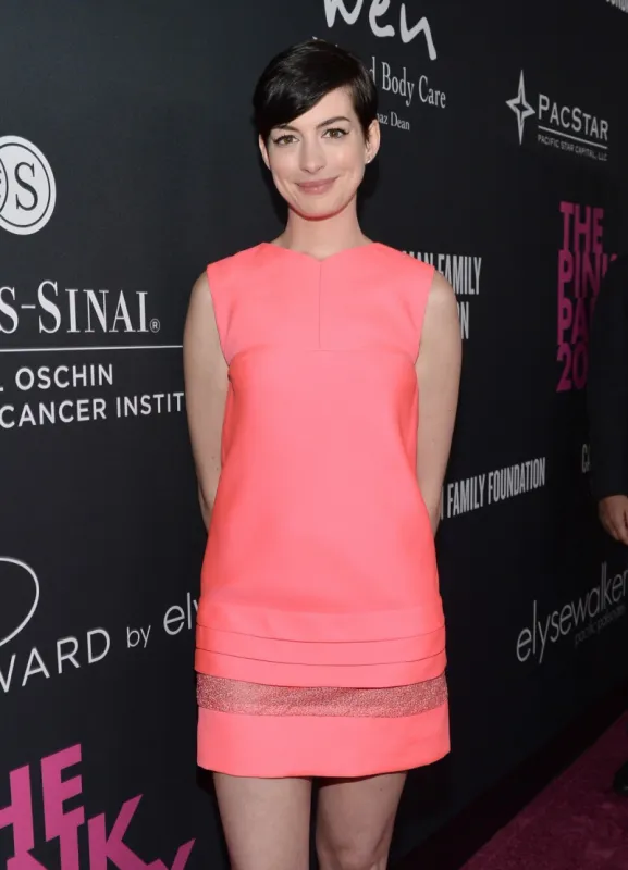 elyse walker presents the pink party 2013 hosted by anne hathaway - red carpet