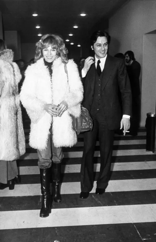 alain and nathalie delon in the 70's photo by dpa abacapresscom <motcle99> delon alain archive (photos) archives (photos) file archives file picture jeune < motcle99>