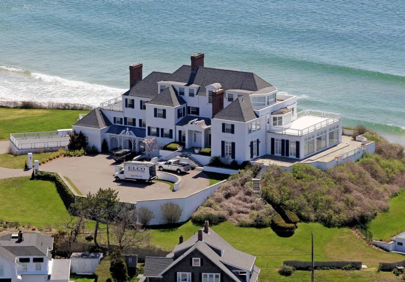 three people have reportedly been arrested for throwing beer bottles at taylor swift's million seaside estate in watch hill, rhode island