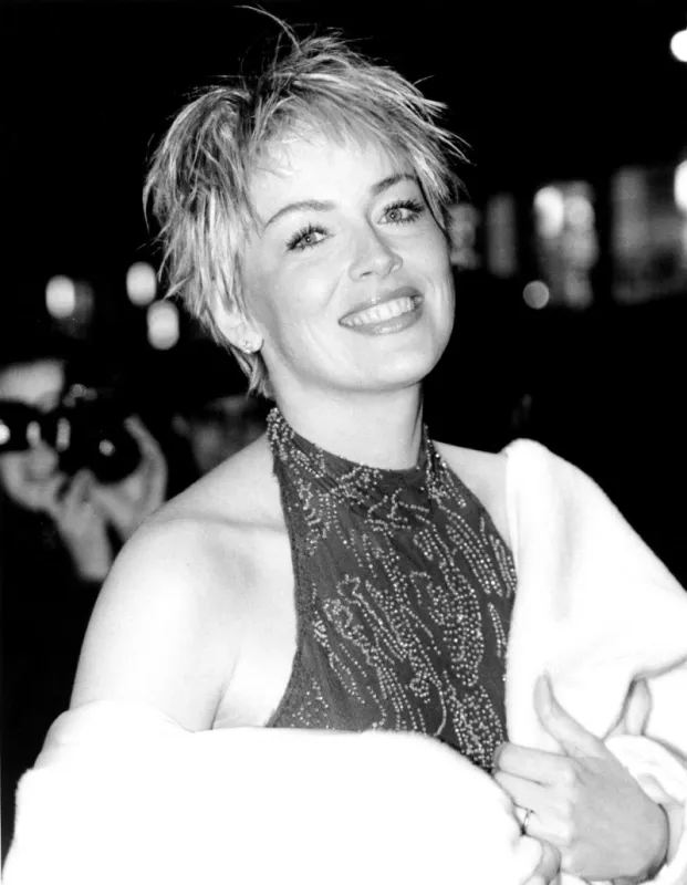 sharon stone at the premiere of simpatico, 12 6 99 , breverettcollection20160704