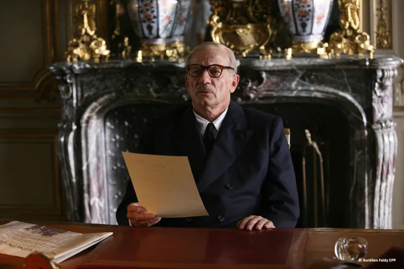 de gaulle l'autre guerre   image & compagnie   realisation serge moati   patrick chesnais, jacques brunet, daniel kenigsberg, franck gourlat, marc faure   paris   27-07-09   photo  epp-aurelien faidy