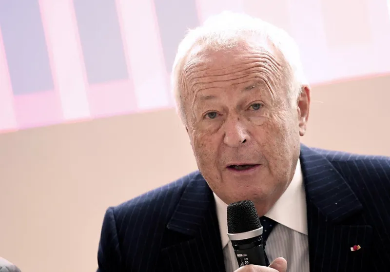 president of fondation merieux, alain merieux attend the 50th anniversary of the fondation merieux foundation, fighting infectious disease, on september 14, 2017, in veyrier du lac, eastern france (photo by jean-pierre clatot   afp)
