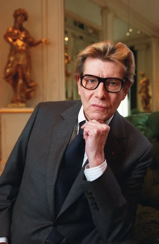 yves saint-laurent dies at