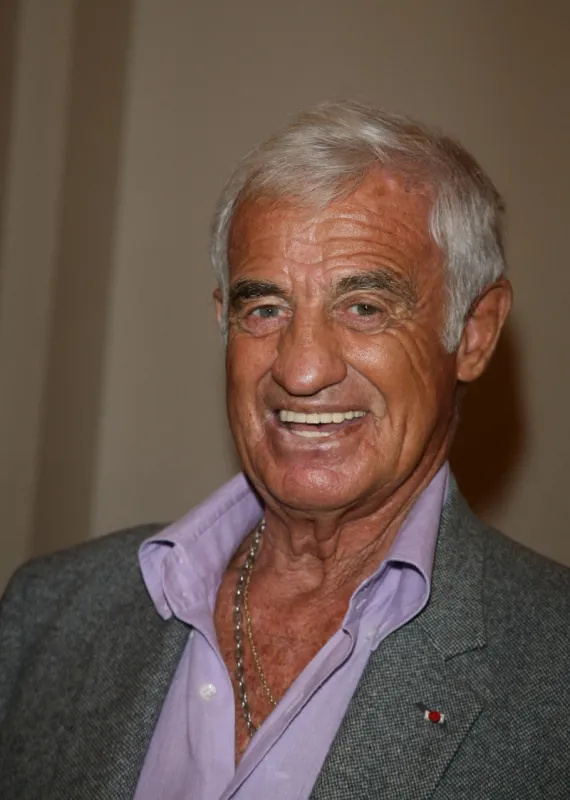 jean-paul belmondo attends the 'quai des orfevres' prize - paris